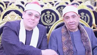 الشيخ محمود الخشت عزاء والده الحاج فؤاد حال مدينه المنزله دقهليه 26/4/2025