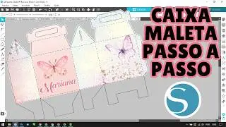 Silhouette Studio Iniciantes Caixa Maleta Passo a Passo