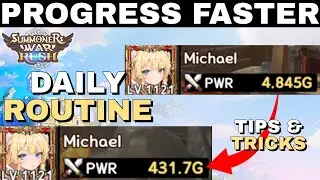 Best Daily Routine for Fast Progress in Summoners War Rush