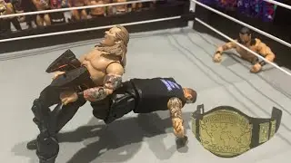 Kevin Owens Vs Chris Jericho Intercontinental Championship Action Figure Match!