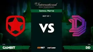 Gambit vs Double Dimension, TI8 Региональная СНГ Квалификация