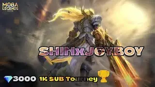 💎3000 1K Special TOURNEY 5v5 FT. @BlackBloodLive @WolfViiML   | MOBA LEGENDS 5v5 | Mobile Legends |