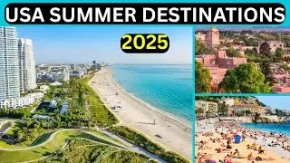Top 15 Summer Destinations in  USA You Must Visit in 2025! 🇺🇸☀️ Hidden Gems + Popular Spots