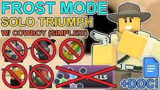 TDS Frost Mode Solo Triumph Strat NST Post-Rebalance +DOC || NO Merc Base, Skills, Consumables