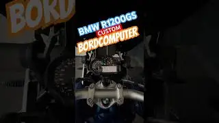 BMW R1200GS Custom Bordcomputer #bmw #gs #motorrad #adventure #bmwmotorrad