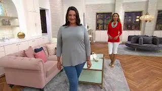 Susan Graver Modern Essentials Liquid Knit Tunic on QVC