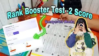 My Pw Rank Booster Test - 2 score🔥🔥 | neet exam 2026| #neet2026 