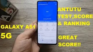 Galaxy A51 5G - Antutu Test,Score & Ranking!Great Score-Exynos 980