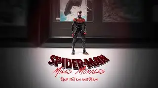 Miles Morales Spider-Man | Stop Motion Animation 🕷️