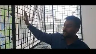balcony grill ko mosquito net kaise lagaye | balcony grill mosquito net | mosquito net for balcony