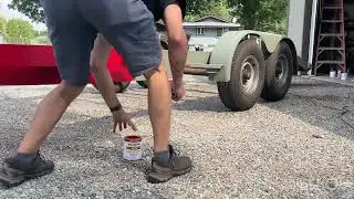 Redecking car trailer #reels #satisfying #cool #learning #recycle