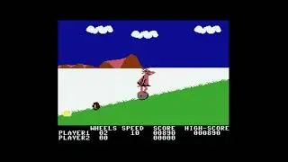 Playing Quest for Tires on the Commodore 64 (No commentary)