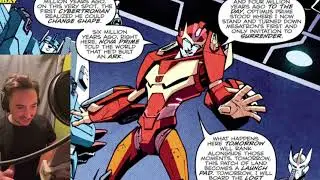 IDW Transformers Rodimus Comic Dub By Cyberverse Hot Rod Voice Actor 🙋🏻