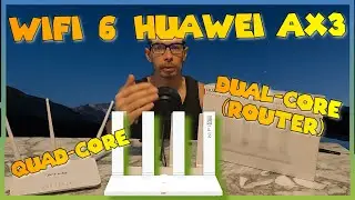 HUAWEI AX3 Quad-Core y Dual Core ( WIFI ) Rendimiento y Distancia, función repetidor  ( Router )