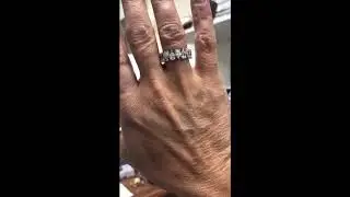 Looking for a pear shape eternity wedding band  ? |6313