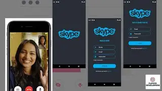 Skype Clone In Android Studio Full Course (Including Chats and Poll System)