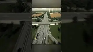 🔥Realistic Vanilla Partial Cloverleaf in Cities Skylines 2🔥