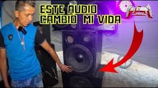 LA HISTORIA DE PAPI CALLEJERO. Un humilde sonidero que está empezando.