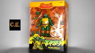 UNBOXING - Michelangelo ( TMNT 2003 TV SHOW) - Super7
