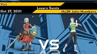 [Smash Ultimate] Xeno221 (L.Semis) - Vivi vs Ho3K  John Numbers