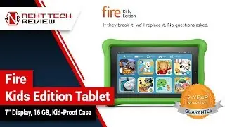 Fire Kids Edition Tablet, 7 inch Display, 16 GB, Kid Proof Case Product Review  &ndash; NTR