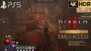 Genbar The Shrine Keeper Boss Fight DIABLO 4 Genbar Boss Fight 4K | PS5 Diablo 4 Genbar Boss Battle