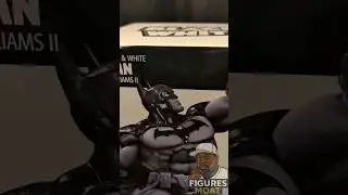 Batman Black & White 1:10 Statue Is Amazing! #dc  #unboxingvideo #dccomics #batman #collectible