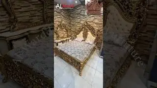 Most Luxurious Turkish Style Bedset Design @al-warddchiniotifurniture 92 3140172737 #bedset