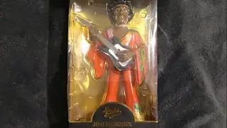 Jimi Hendrix Funko Premium Vinyl Figure Gold #suscribe