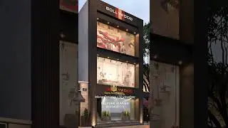 Commercial Building Elevation with Modern Touch | Trending Look 2025 #shorts #elevation #commerical