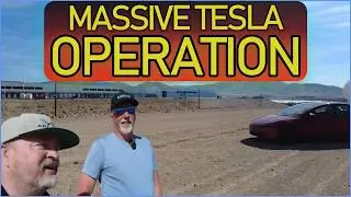 Insane Semi Scale at Tesla&rsquo;s Desert Fortress | @ZaneglerTeslaSemiStalker-vt3or