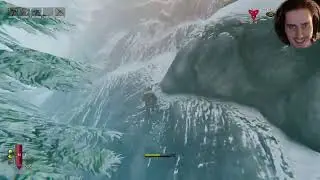 2-15-2021 Valheim building an EPIC mountain castle