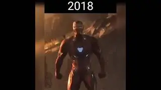 evolution of Marvel in 2008 and 2011 but next generation become 2018