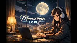 Moonroom Lofi 🌙 Silent Night Anime Lofi for Deep Focus
