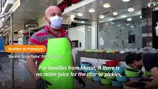 Mosul's Ramadan special: Raisin juice