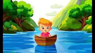 Fun Boating Kids Rhyme Song with Actions | Row, Rock, Splash - Interactive Song for Kids