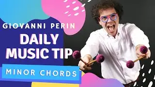 Minor Chords | Daily Music Tip 6 #dailymusictip #jazzvibraphonelesson #chordlesson #jazzlesson