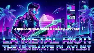 LA Metal | Neon Noir Riot: Cyber-Glam 2026 #playlist #lametal