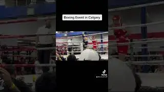 Boxing Event in Calgary, AB