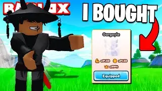 I Bought GARGOYLE Class! | Roblox Saber Simulator