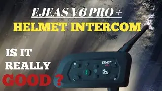 EJEAS V6 PRO PLUS !! Helmate Intercom | Unboxing All details review| | Hindi 2025 best intercom 