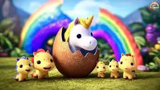 Christmas Surprise Eggs Baby Animals Dance | Jingle Bells Song | Nursery Rhymes 2026