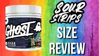 GHOST SIZE Sour Strips Flavor REVIEW and BREAKDOWN