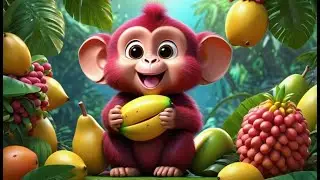 Las caras de Uakari sonr&iacute;en, sonr&iacute;en, sonr&iacute;en | Canci&oacute;n Infantil | Nursery Rhyme en Espa&ntilde;ol | Kid
