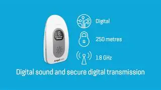 Angelcare AC115 Baby Movement Monitor, with Sound