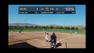 Bownet Elite Miller 16u vs Cal Panthers Barber 16u 5/27/23 SINGLE!