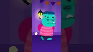 Ppoong Ppoong Frankenstein | Happy Halloween Song | #tidikids #babysong #nurseryrhymes
