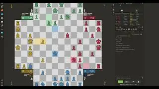 4 Player Chess - Checkmate in 56 moves #chess