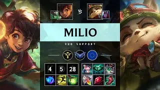 Milio Support vs Teemo: Shield Maker - EUW Diamond Patch 25.S1.1