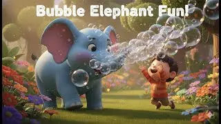 Bubble Elephant Fun! | बबल वाला हाथी 🐘🫧 | Hindi Baby Song | Hindi Balgeet | Kids Channel India
